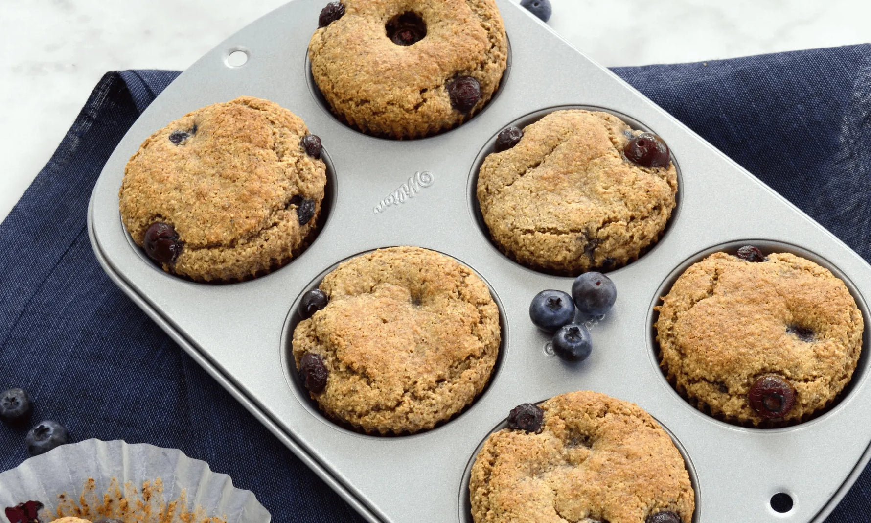 Bakery-Style Gluten-Free Blueberry Muffins
