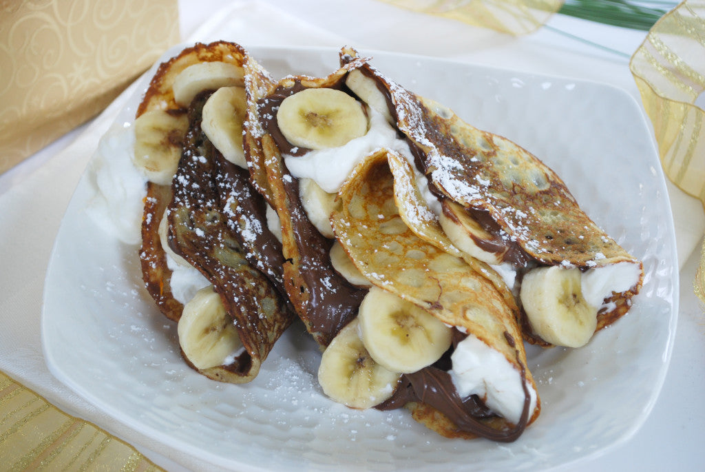 Image of the Banana Nutella Crepes Recipe