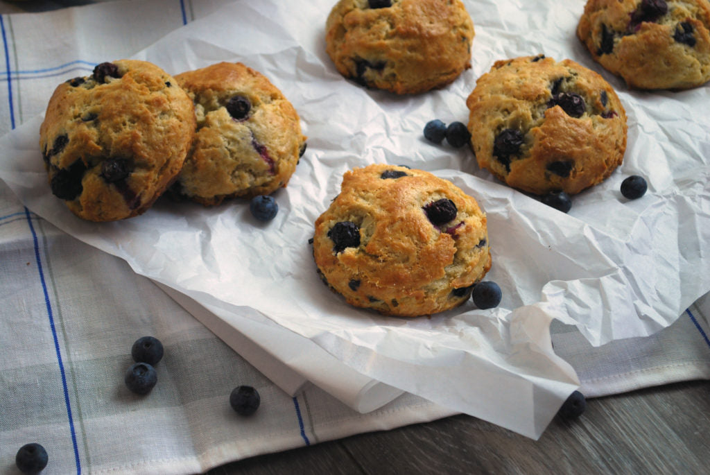 Image of the Blueberry Lemon Drop Scones Recipe
