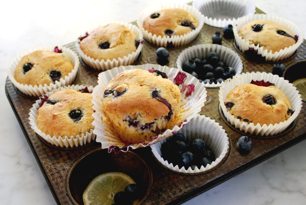 Image of the Blueberry Lemon Muffins Recipe