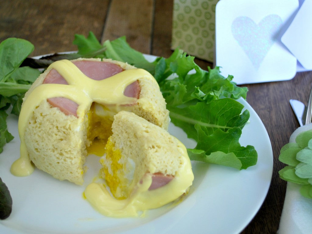Image of the Bread in a Cup Eggs Benedict Recipe