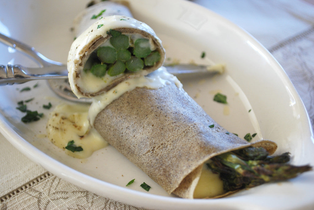 Image of the Savory Buckwheat Crepes Recipe