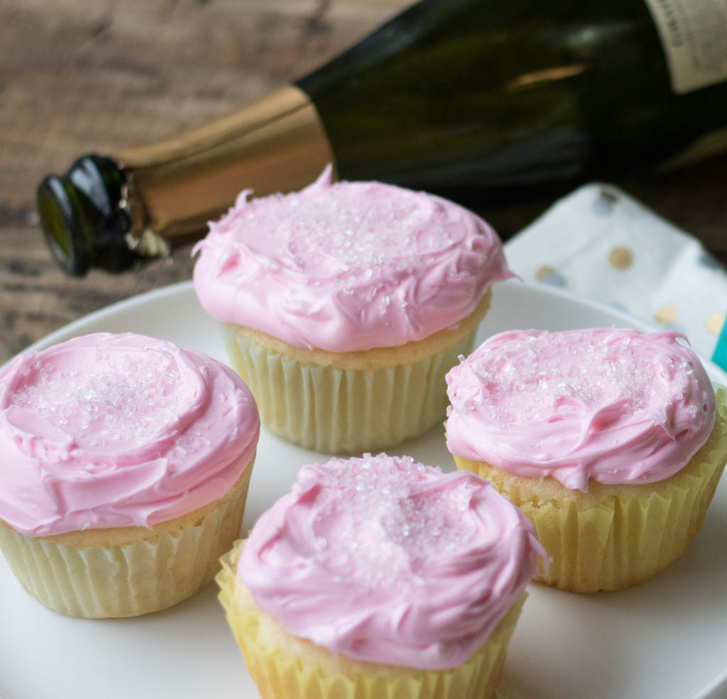 Image of the Champagne Cupcakes Recipe