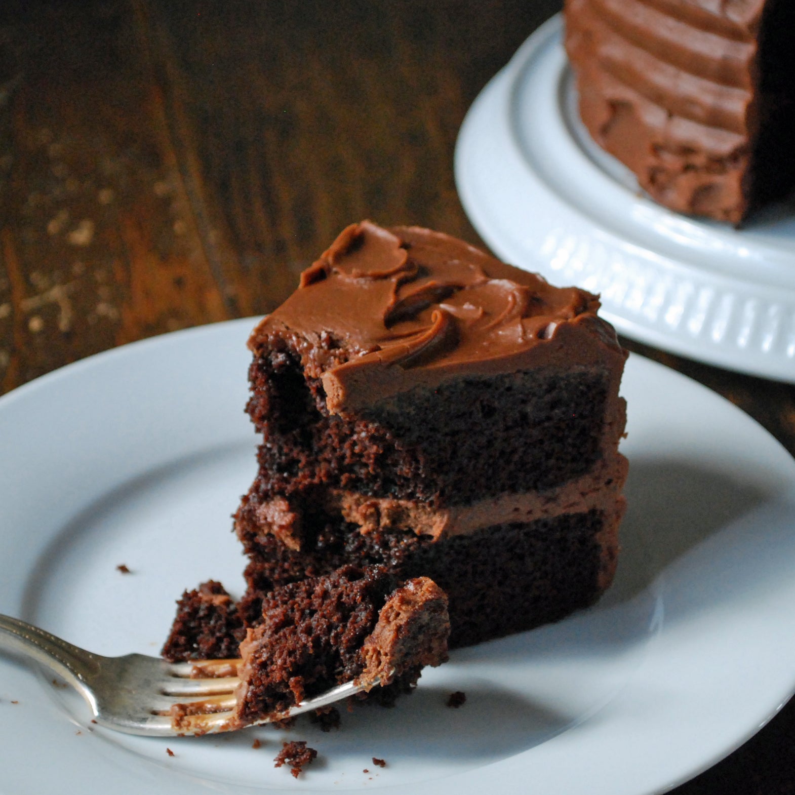Image of the Luscious Chocolate Cake Recipe