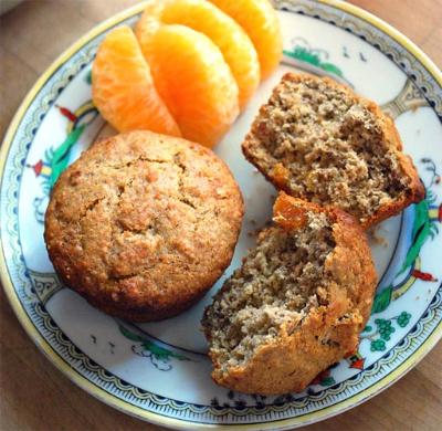 Image of the Rice Bran Muffins Recipe