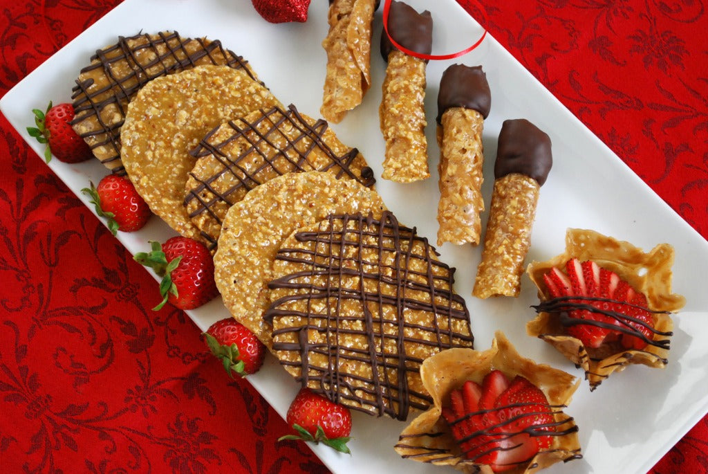 Image of the Florentine or Lace Cookies Recipe