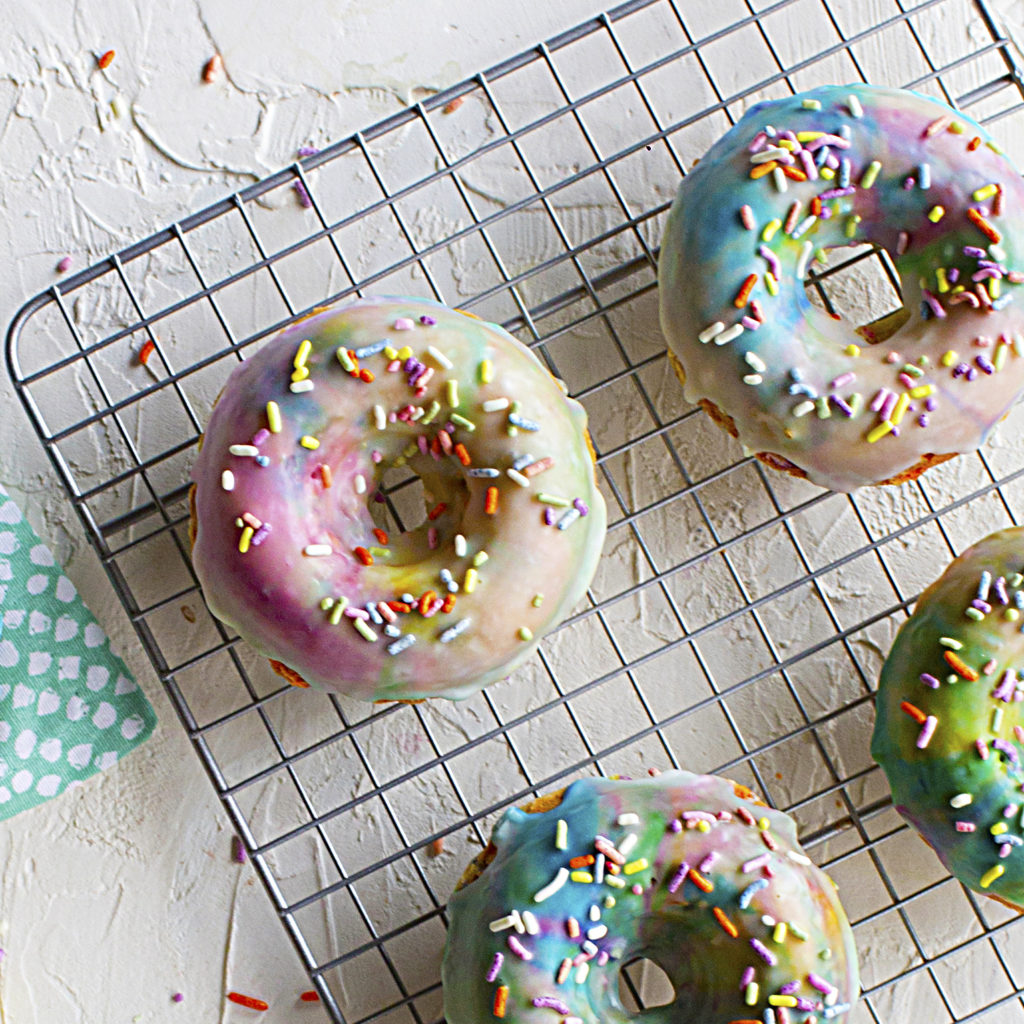 Image of the Funfetti Cake Donuts Recipe