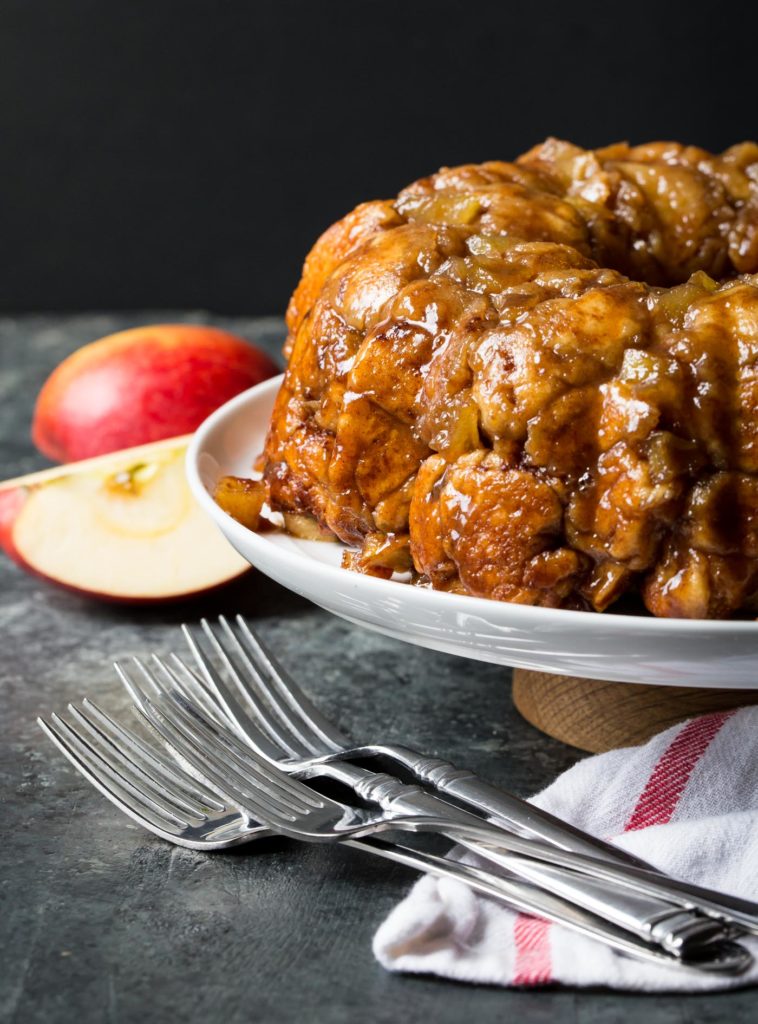 Image of the Caramel Apple Monkey Bread Recipe