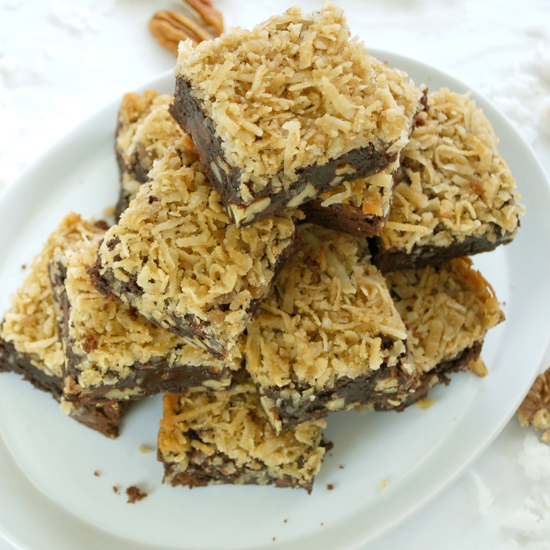 Image of the German Chocolate Brownies Recipe