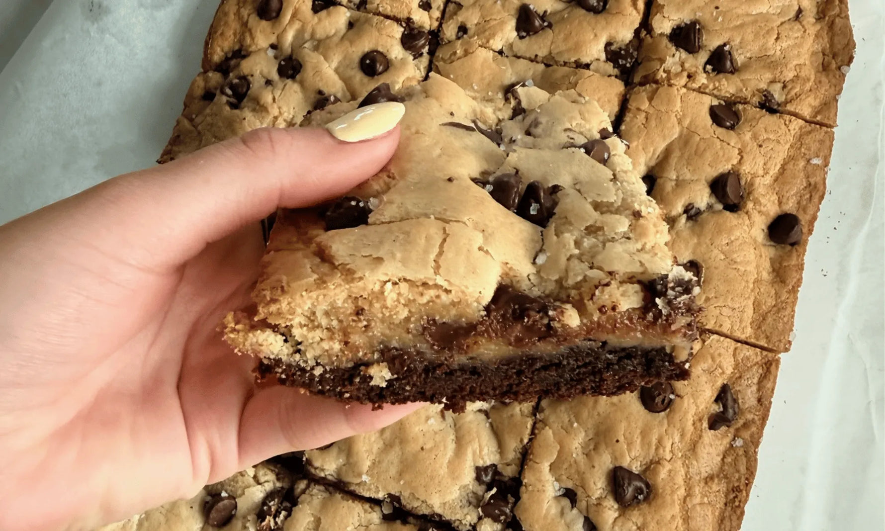 Brookies (Cookie Brownie Bars)