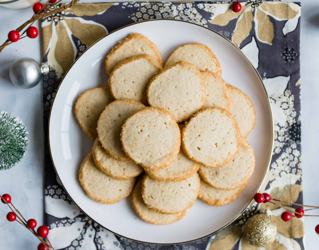 Image of the Egg Nog Spiced Slice and Bake Cookies Recipe
