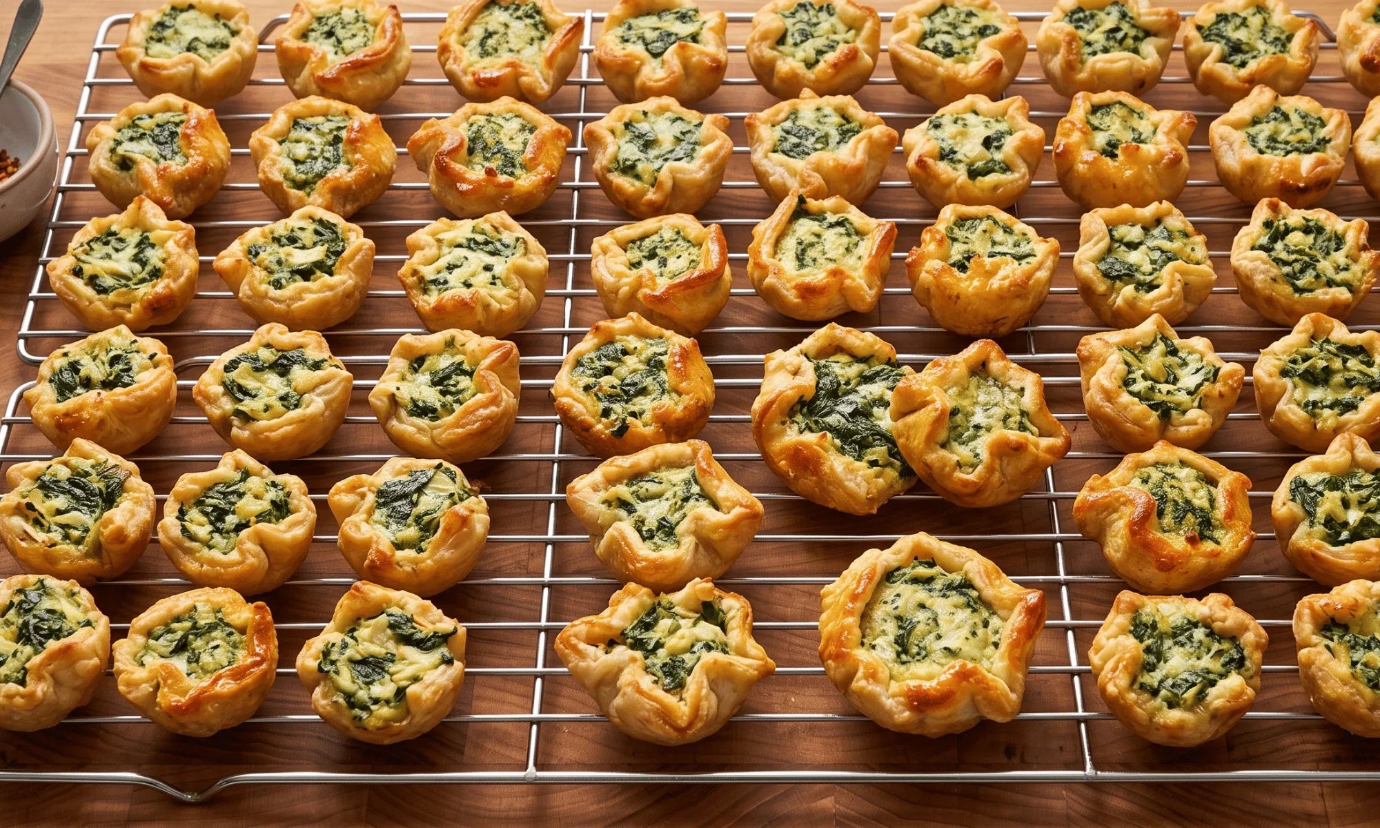 Spinach Artichoke Dip Bites