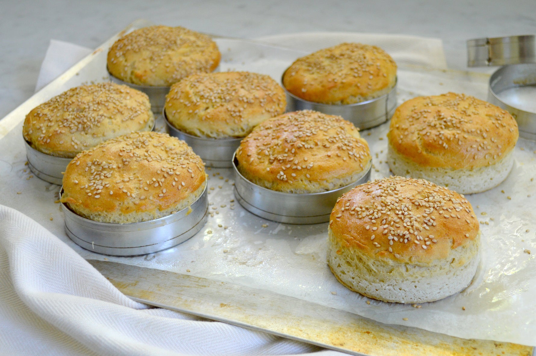 Image of the Hamburger Buns Recipe