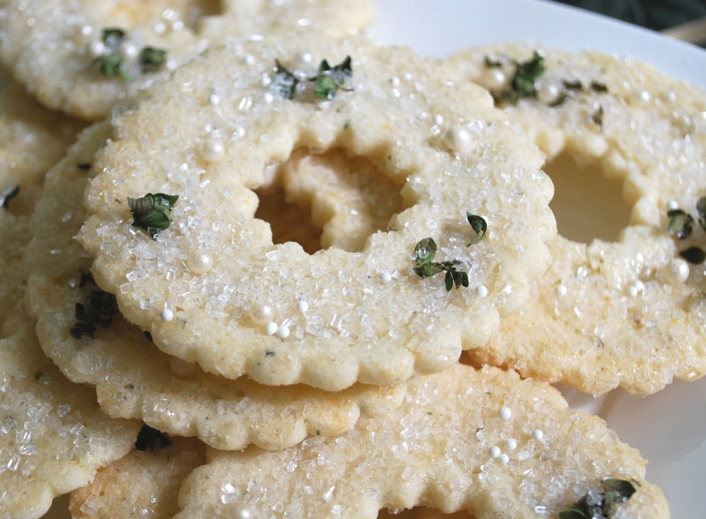 Image of the Lemon and Thyme Wreath Cookies Recipe