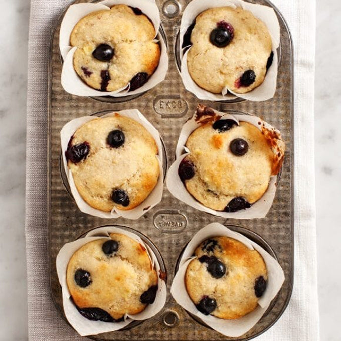 Image of the Blueberry Banana Muffins Recipe