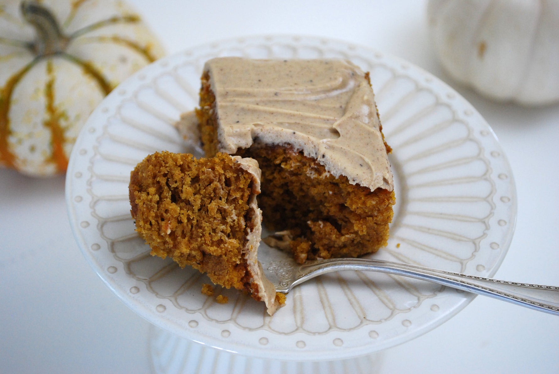 Image of the Maple Pumpkin Cake with Spiced Rum Frosting Recipe