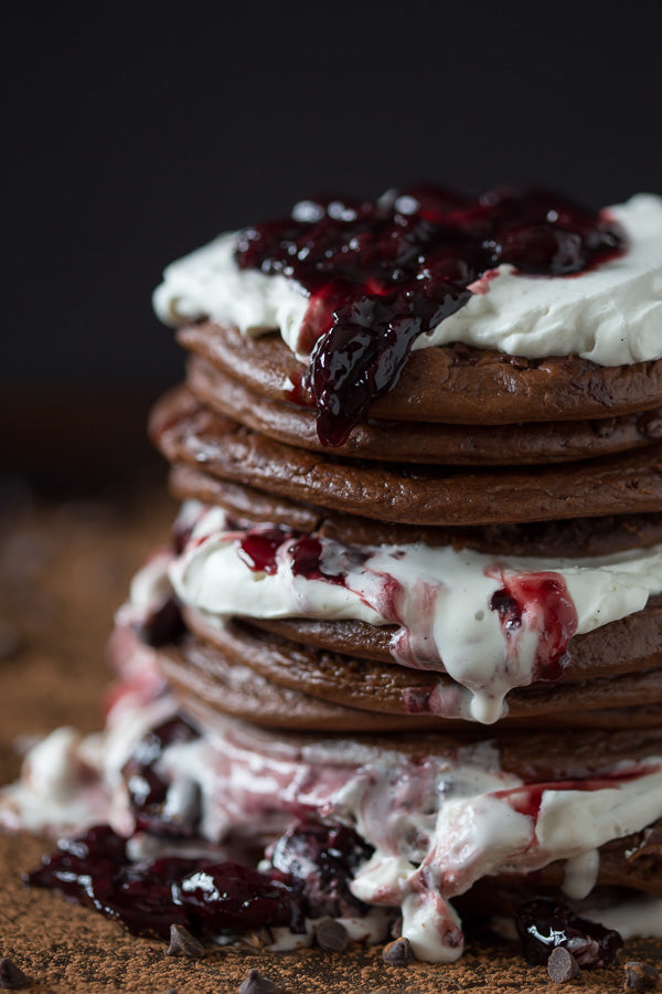 Image of the Black Forest Pancakes Recipe
