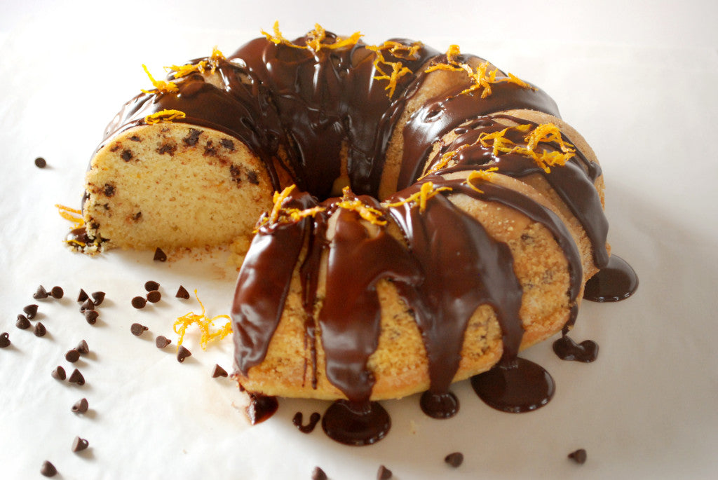 Image of the Orange Cake with Orange Ganache Recipe