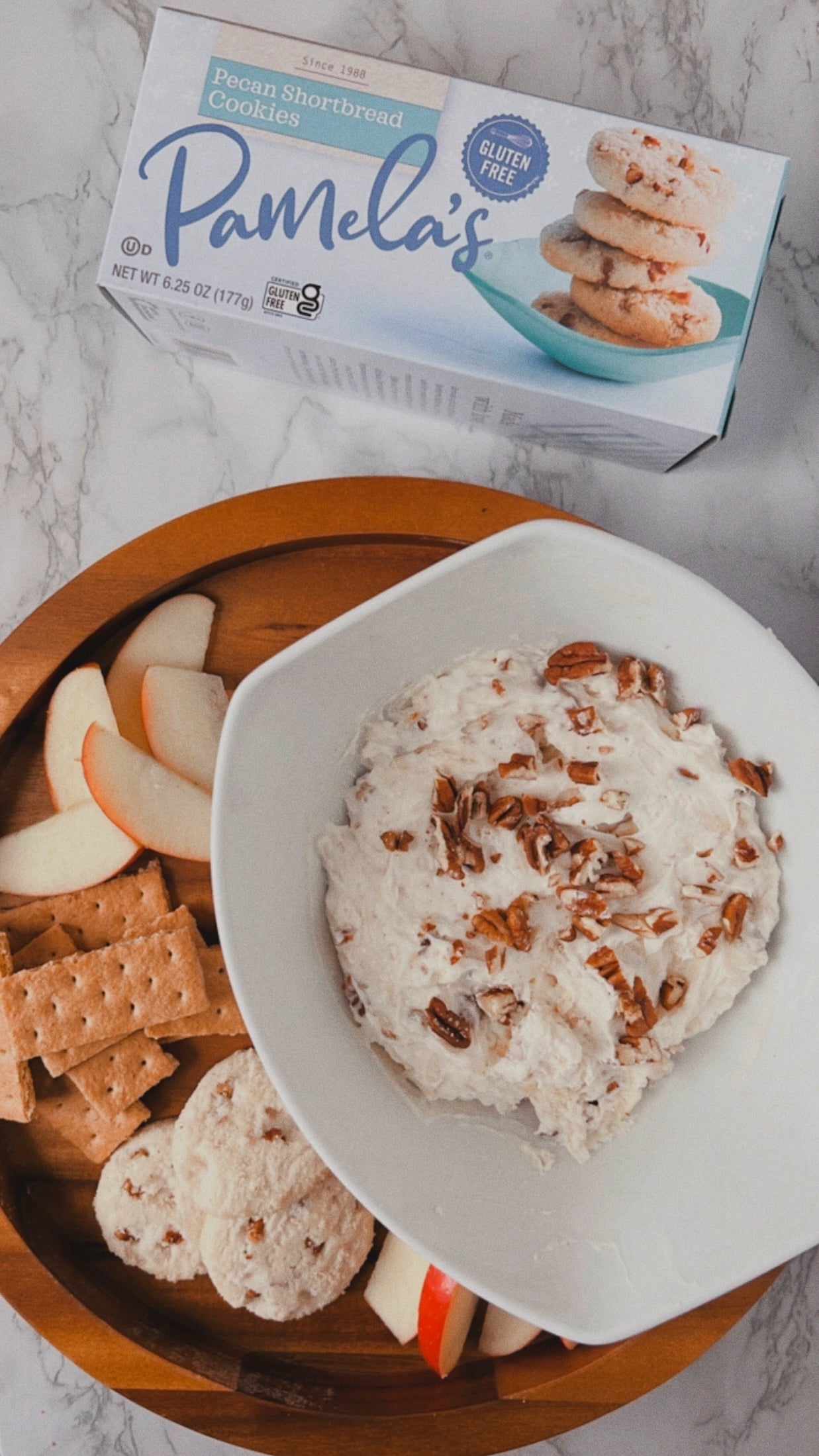 Pecan Shortbread Cookie Dip