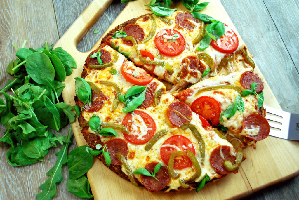 Image of the Pan Pizza Margherita Style Recipe