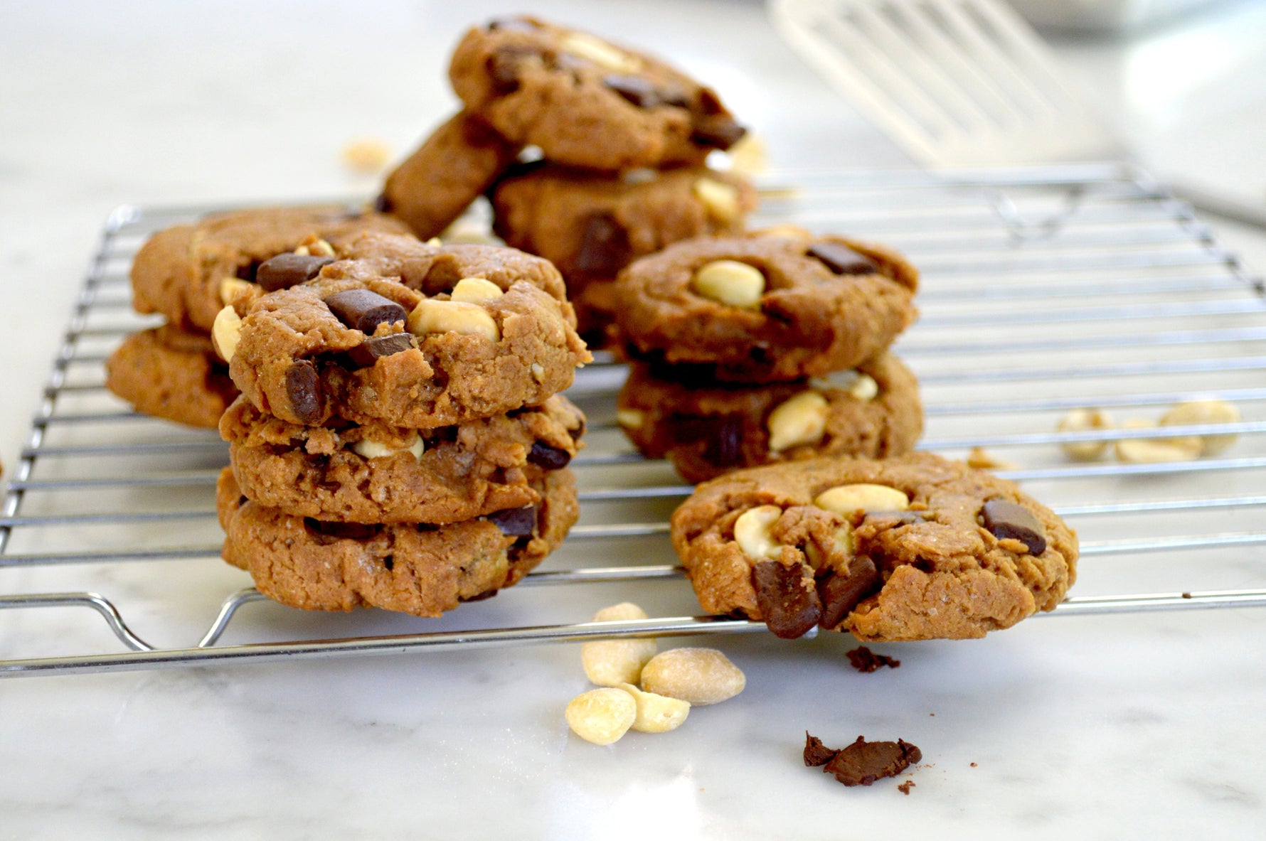 Image of the Peanut Butter Chocolate Chunk Cookies Recipe
