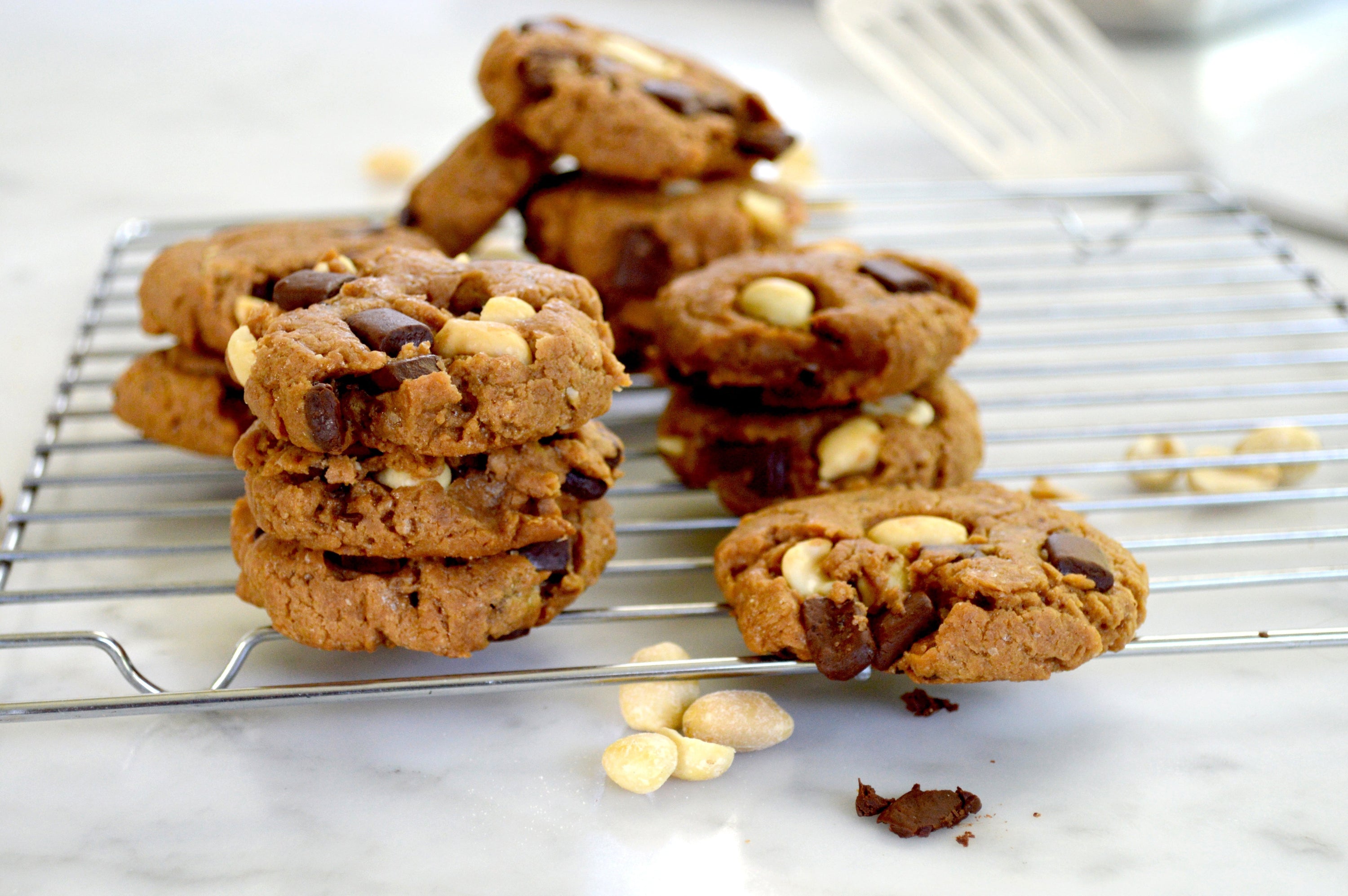 Image of the Peanut Butter Chocolate Chunk Cookies Recipe