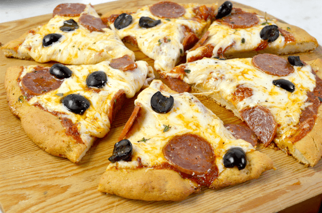 Image of the Chewy Pizza Crust Recipe