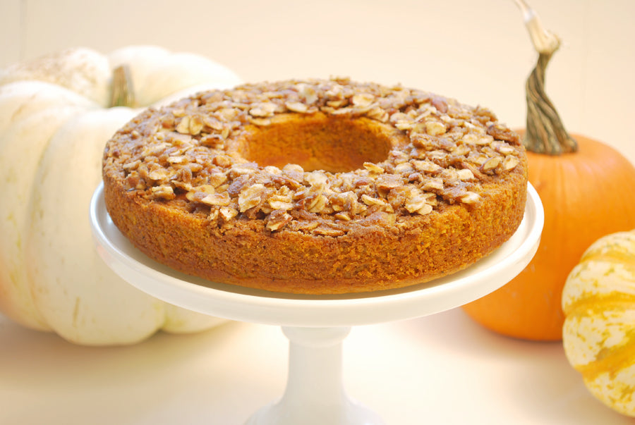 Image of the Pumpkin Bread with Almond Crumble Topping Recipe