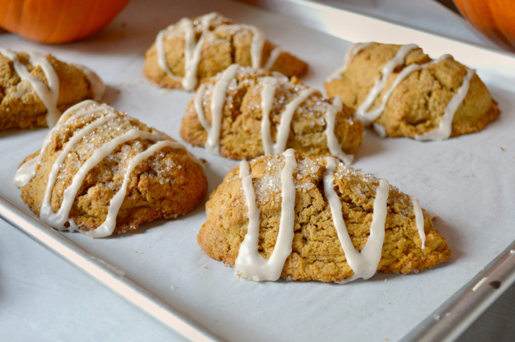 Image of the Pumpkin Scones with Maple Glaze Recipe