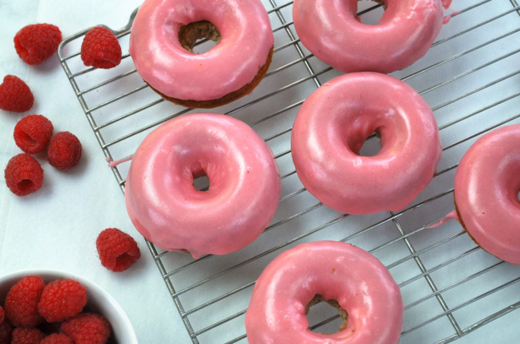 Image of the Raspberry Donuts Recipe