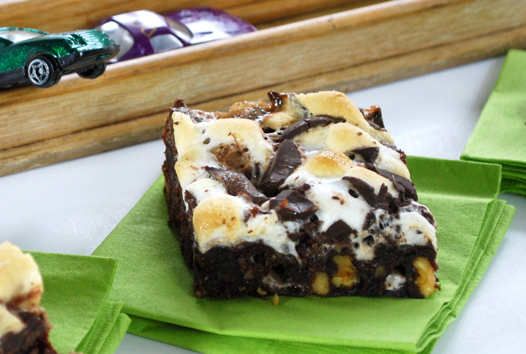 Image of the Rocky Road Brownies Recipe