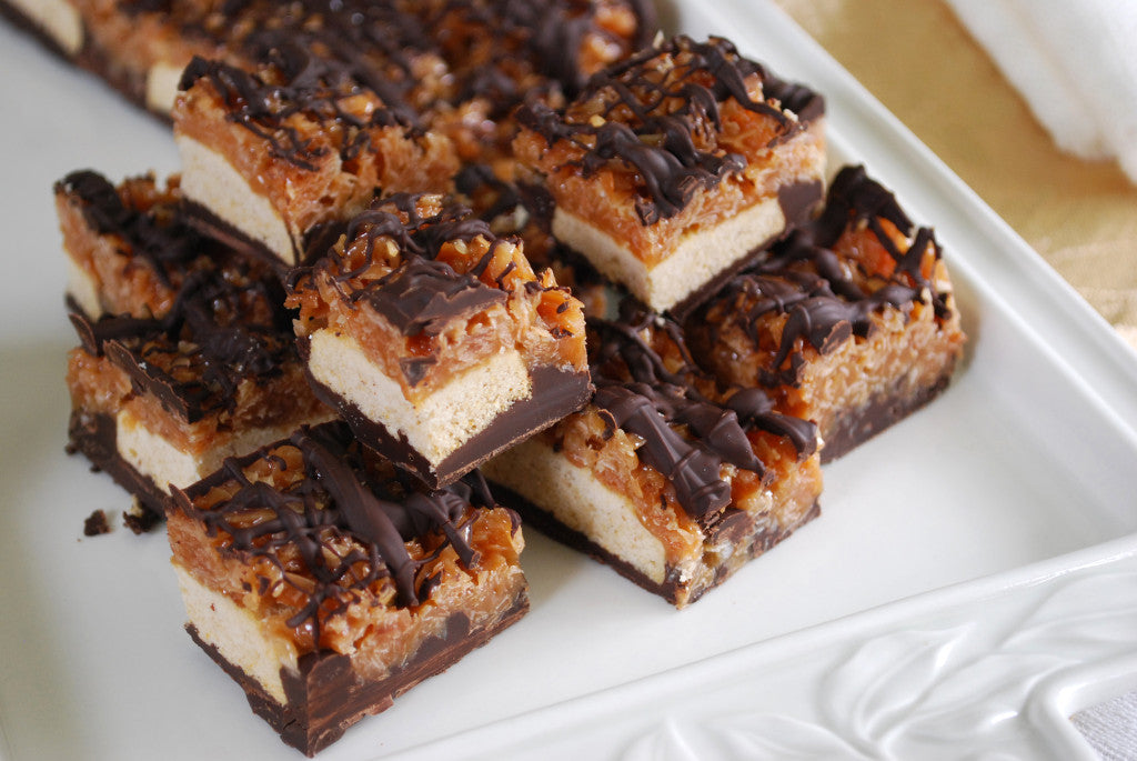 Image of the Samoa Bars Recipe