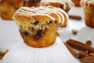 Image of the Sour Cream Coffee Cake Muffins Recipe