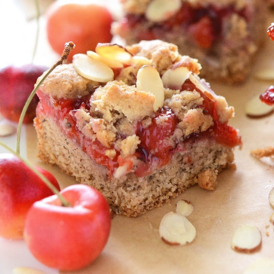 Image of the Cherry Almond Bars Recipe