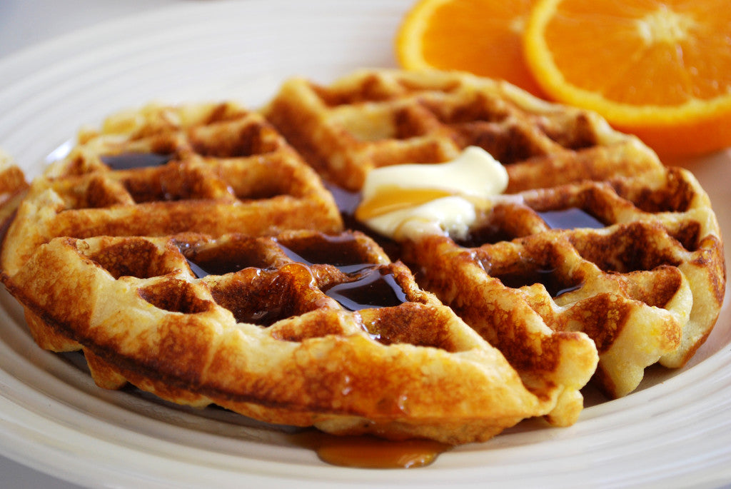 Image of the Yeast Cornmeal Waffles Recipe