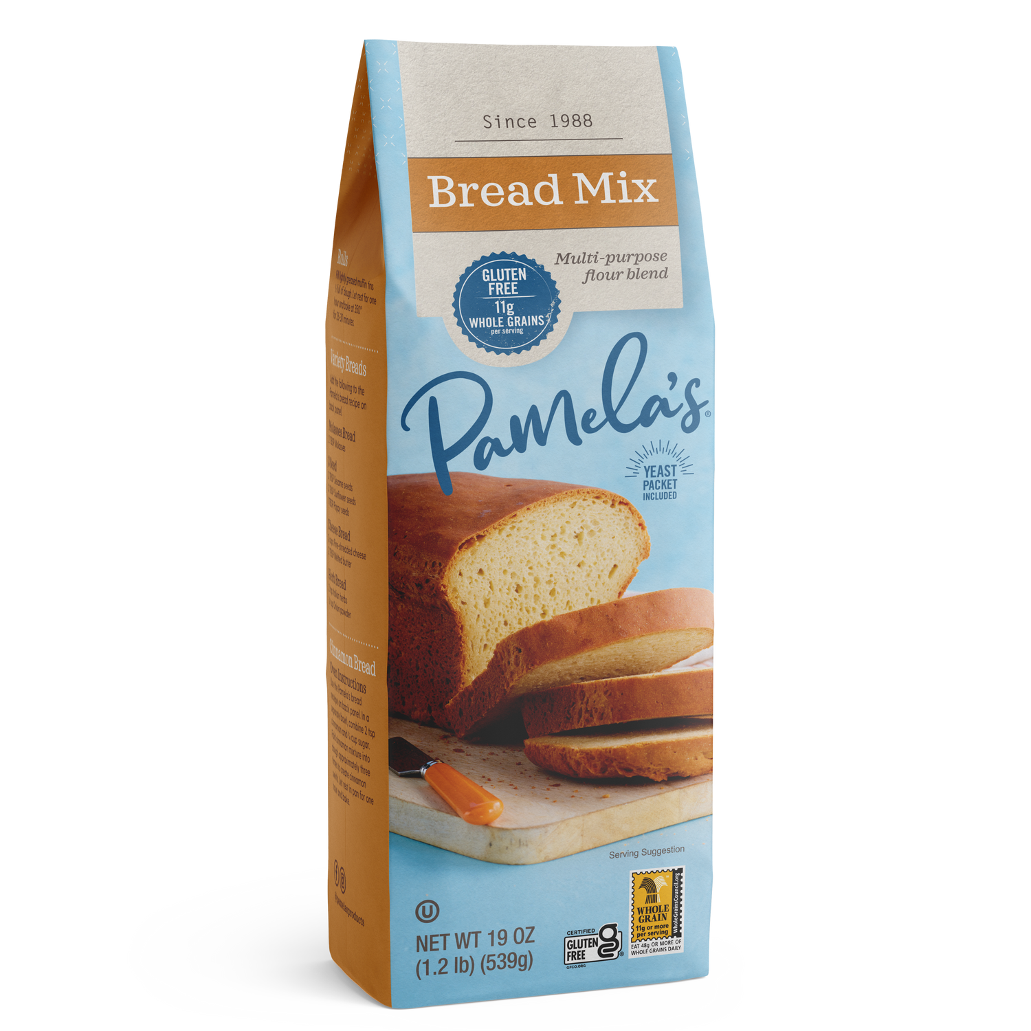Gluten-Free Bread Mix, 19 oz.