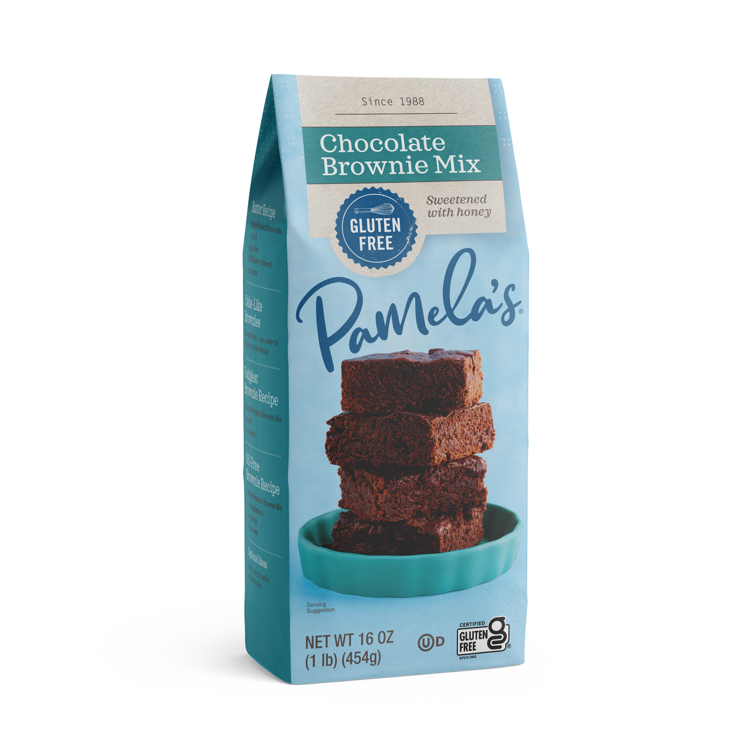 Gluten-Free Chocolate Brownie Mix, 16 oz.