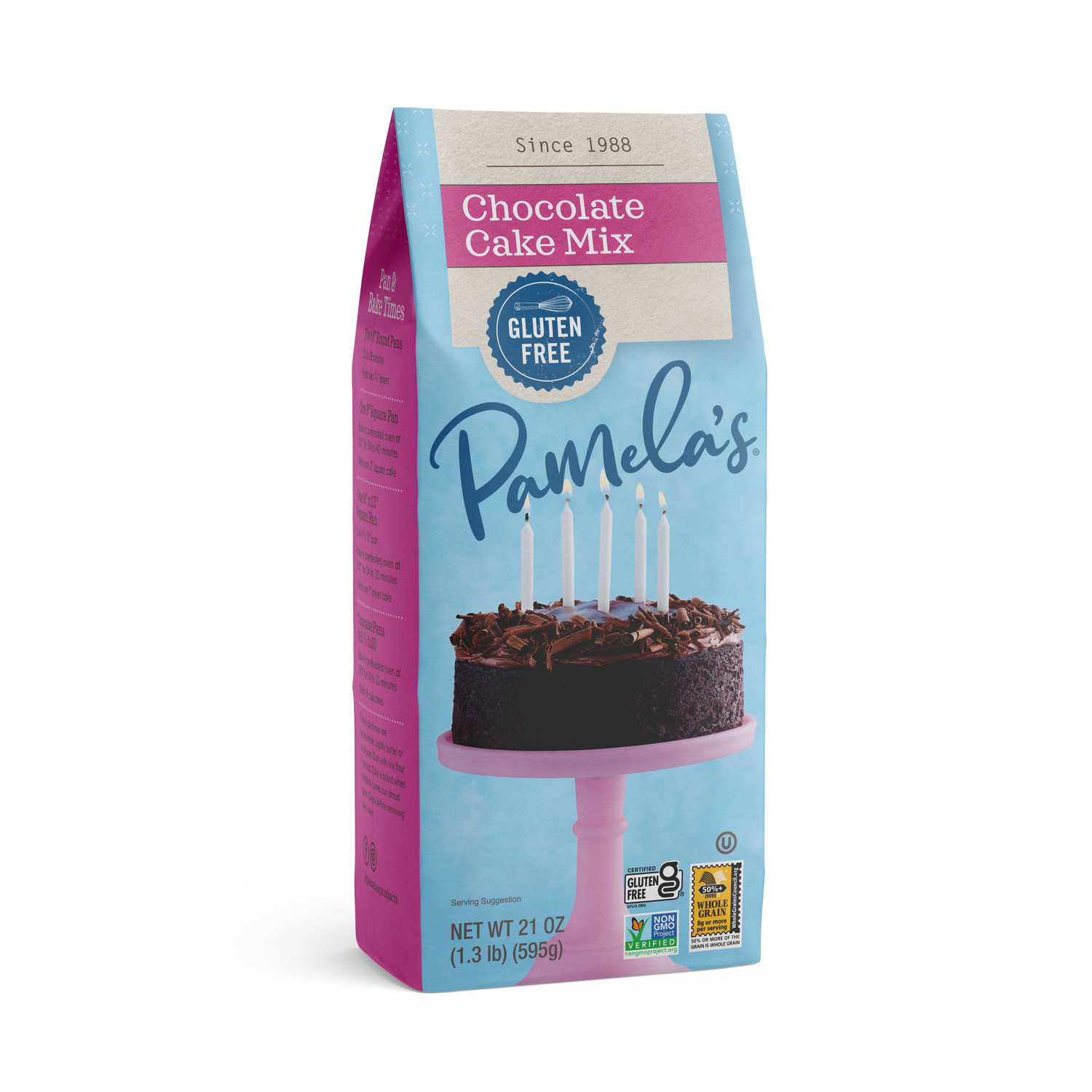 Gluten-Free Chocolate Cake Mix, 21 oz.