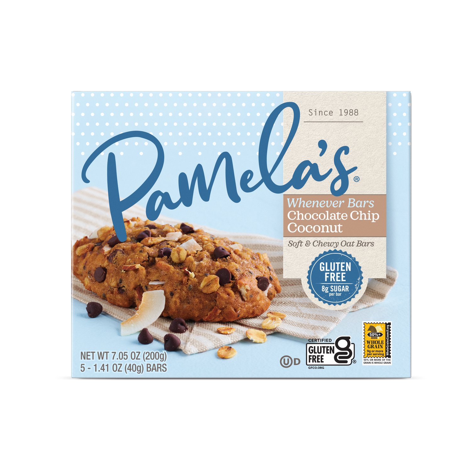 Gluten-Free Chocolate Chip Coconut Whenever Bars
