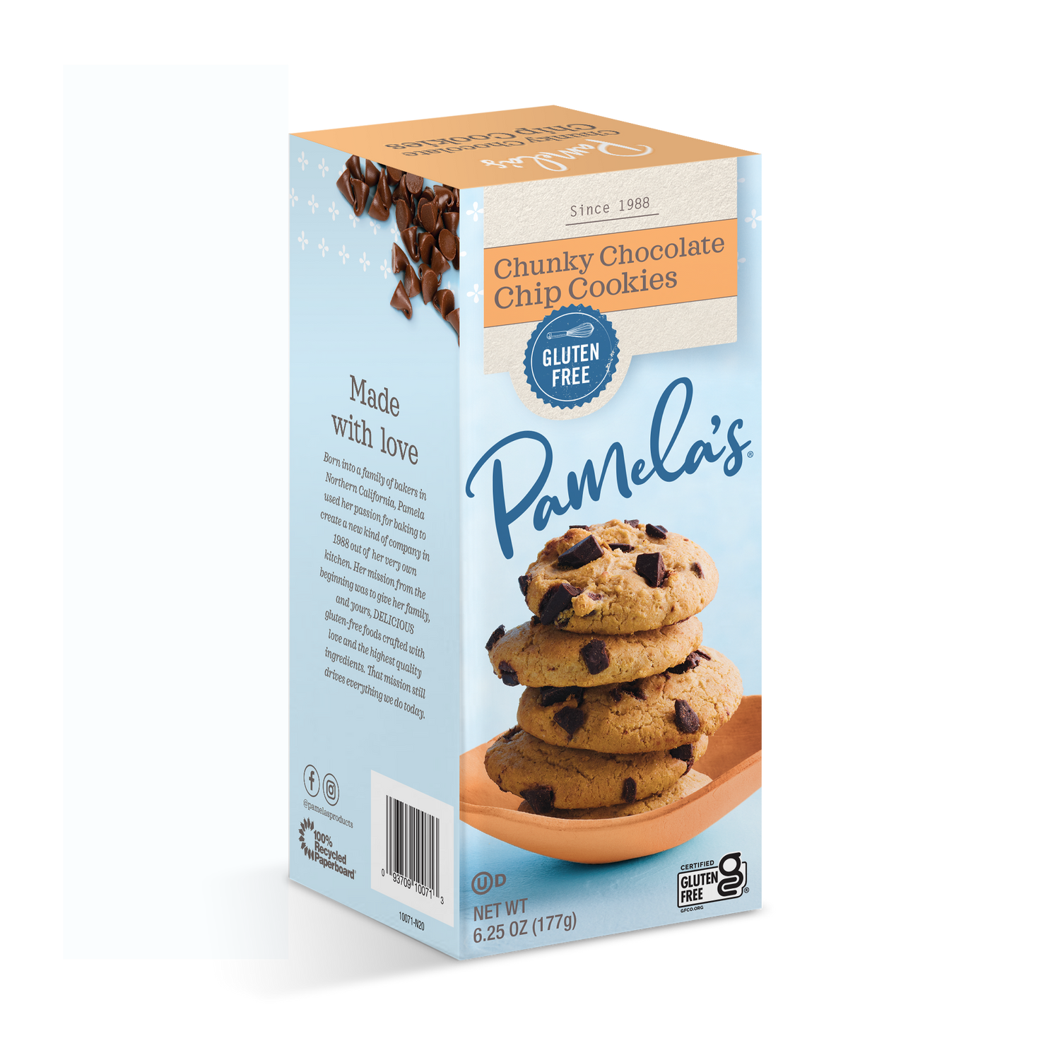 Gluten-Free Chunky Chocolate Chip Cookies