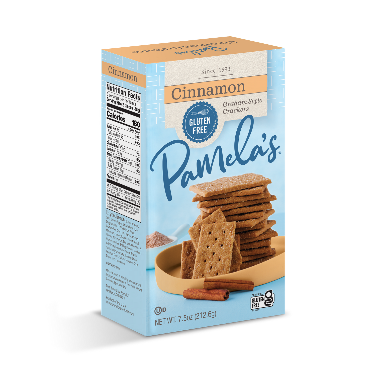 Gluten-Free Cinnamon Grahams