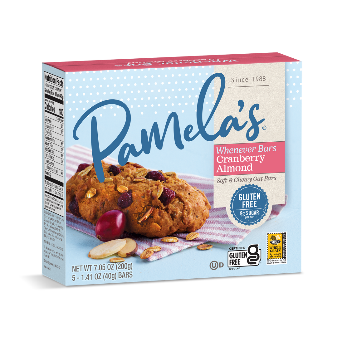 Gluten-Free Cranberry Almond Whenever Bars