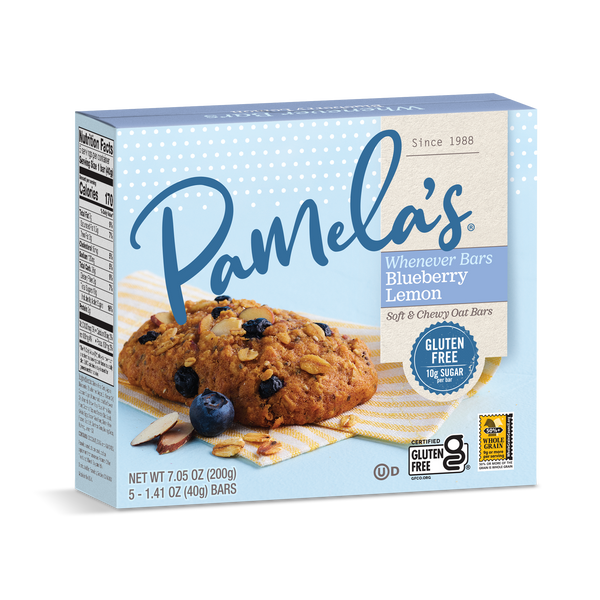Gluten-Free Blueberry Lemon Whenever Bars – Pamela's Products Gluten-Free Blueberry Lemon Whenever Bars – Pamela's Products