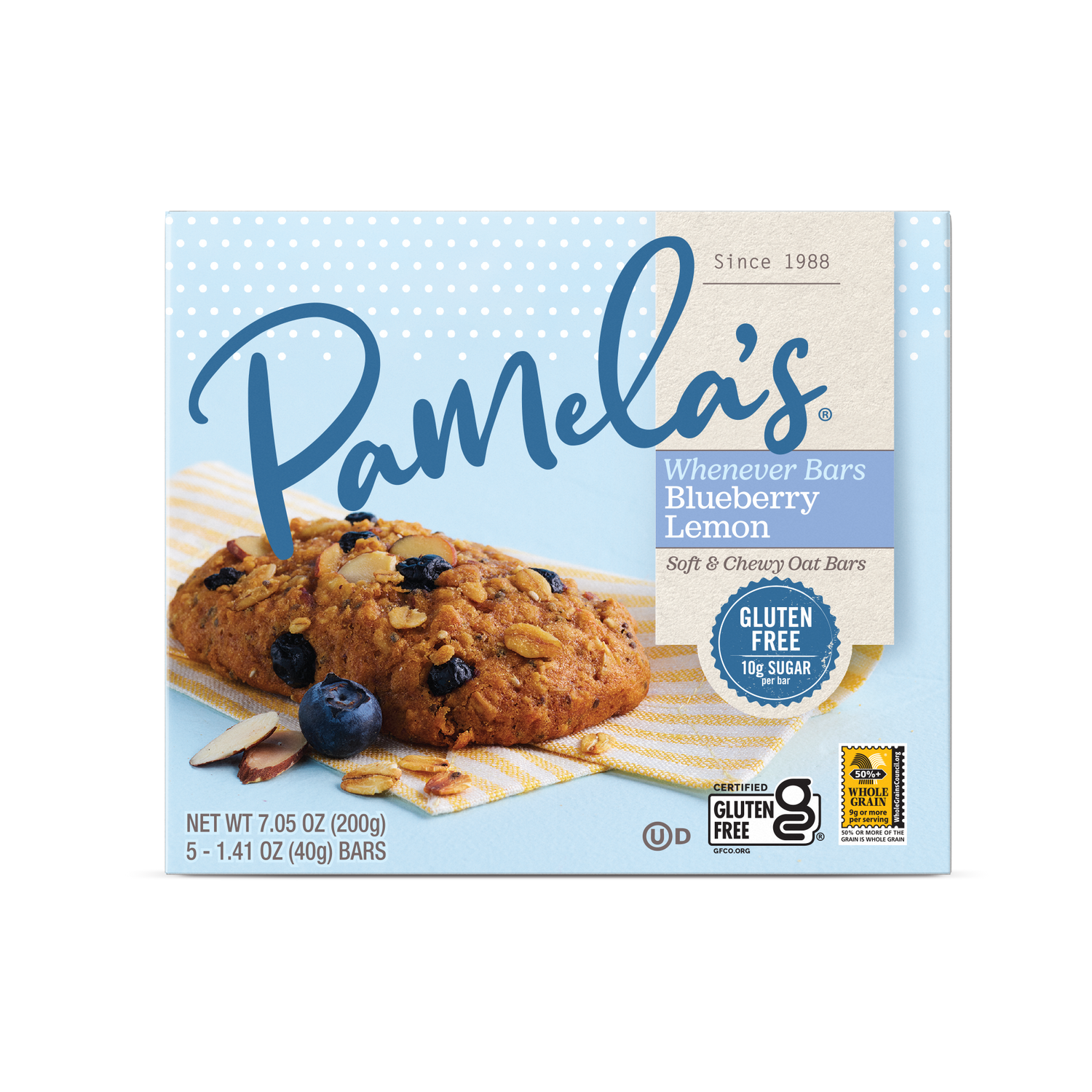 Gluten-Free Blueberry Lemon Whenever Bars