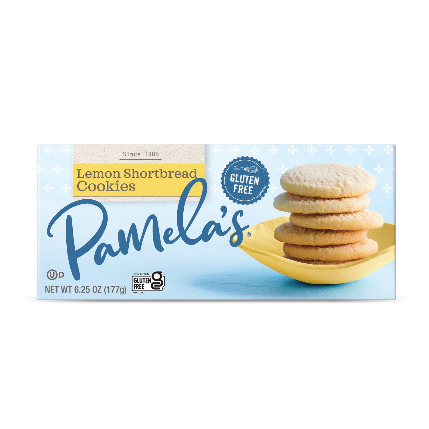 Gluten-Free Lemon Shortbread Cookies