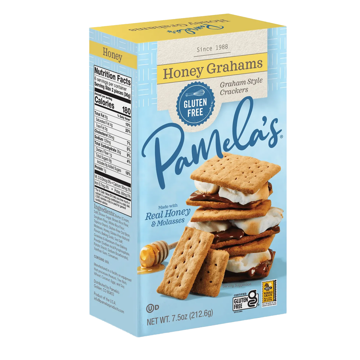 Gluten-Free Honey Grahams