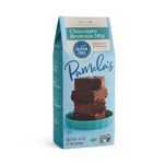 Pamela's Chocolate Brownie Mix packaging on a white background