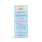 Pamela's Products baking mix package with text on a white background