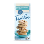 Box of Pamela's Pecan Shortbread Cookies on a white background