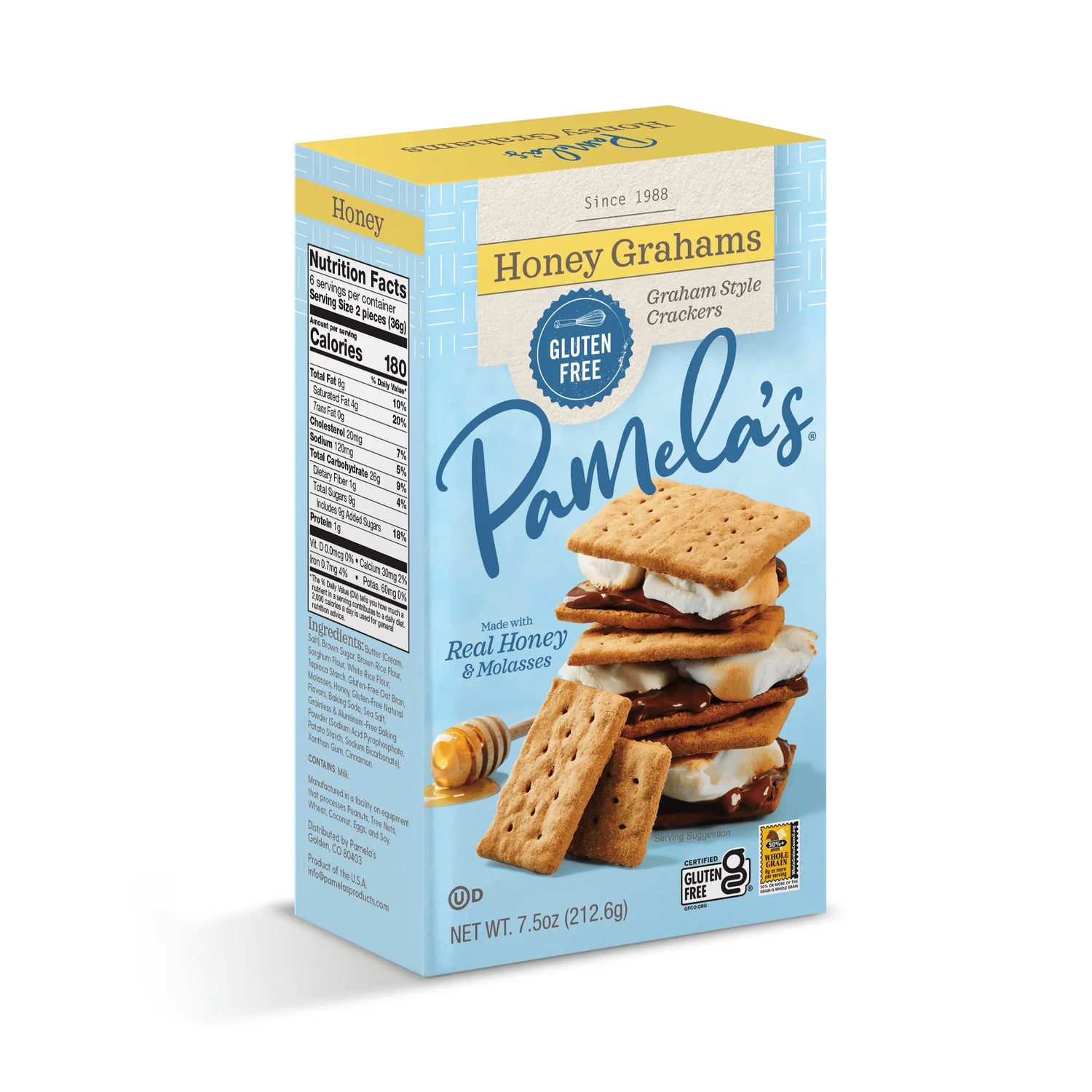 Gluten-Free Honey Grahams